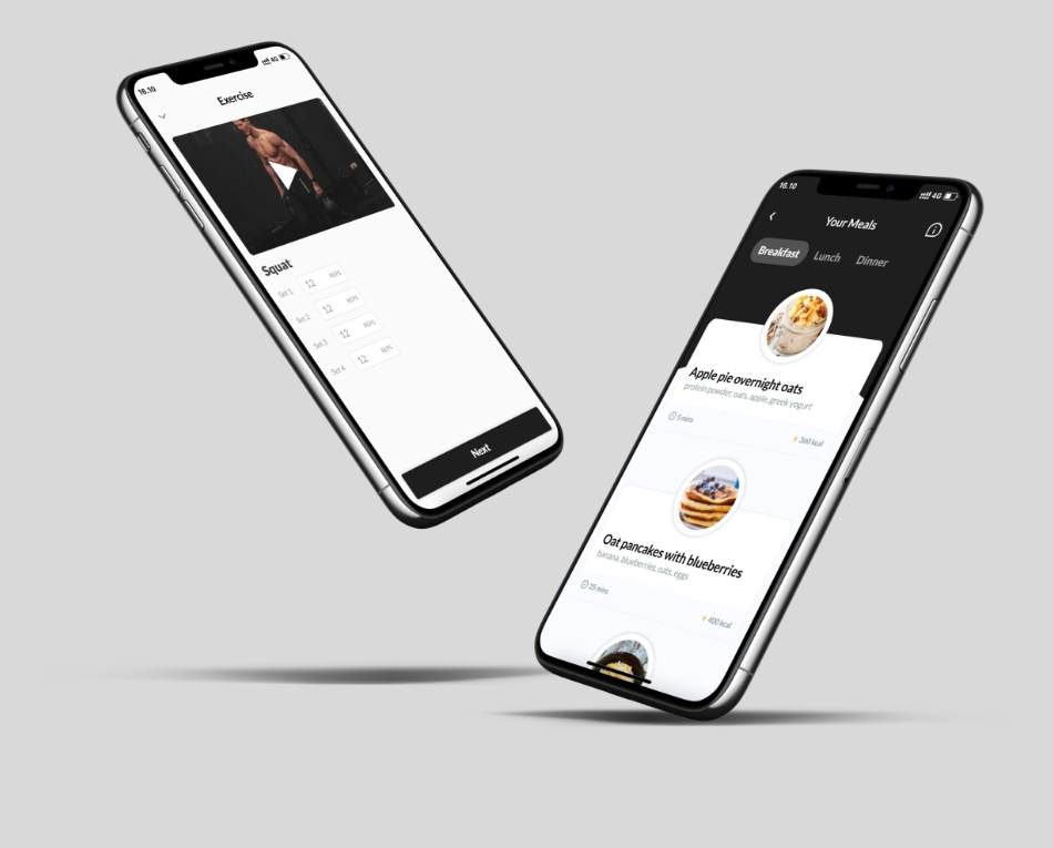 Online Coaching App - Workout and Meal Plan